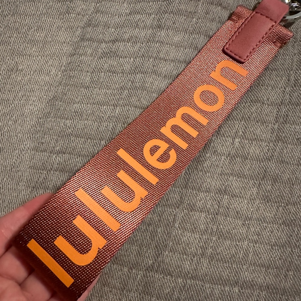Lululemon Never Lost Keychain